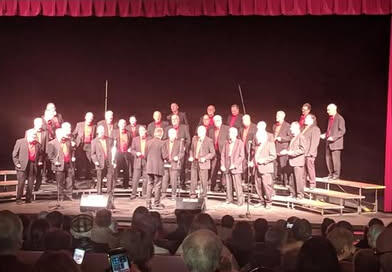 Performance at the local theatre. Sold out 2 nights!